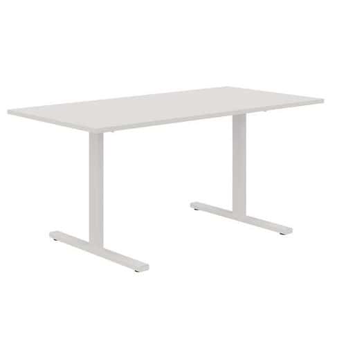 Bureau droit 180 cm pieds T Misao - Manutan Expert