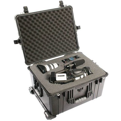 Waterdichte beschermkoffer zwart Peli Case 1620