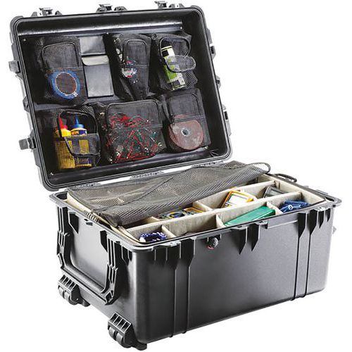 Waterdichte beschermkoffer zwart Peli Case 1630