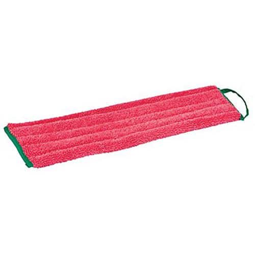 Microvezelmop met lange haren 45 cm rood - Greenspeed