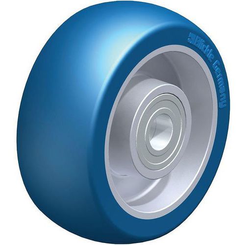 Roue polyurethane Besthane Soft - corps aluminium - Blickle