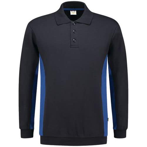 Sweat Col Polo Bicolor - TRICORP WORKWEAR