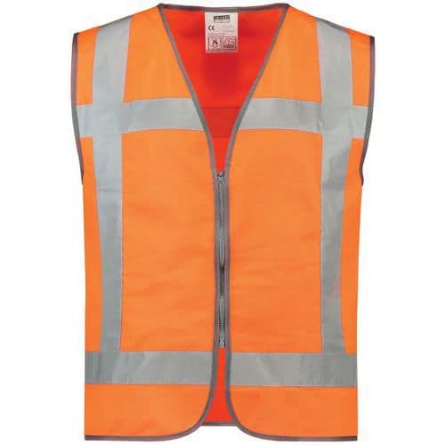 Gilet De Sécurité Norme NL RWS Zippé - TRICORP SAFETY