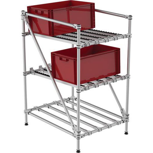 Mini-rack picken met rollen - Trilogiq