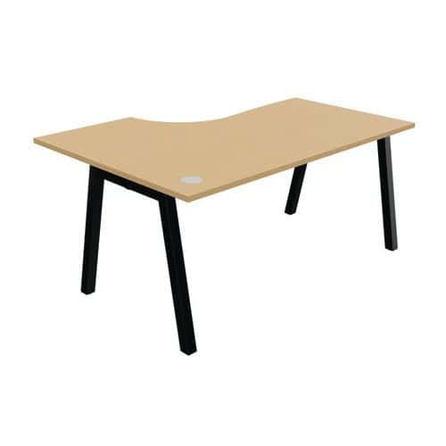 Bureau compact Partage retour rechts 160 cm