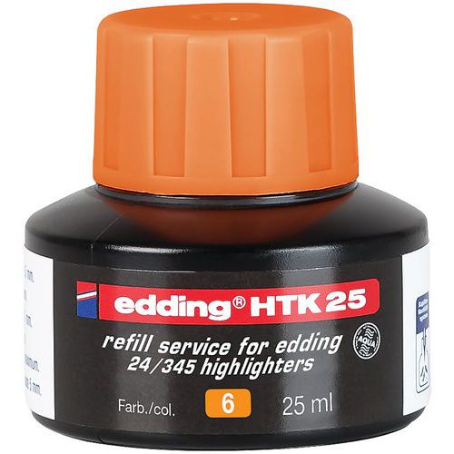 Navulling HTK25 voor markeerstift e24 ecoline - Edding