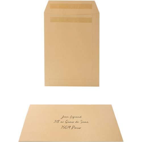 Kraft envelop zelfklevend blond 162 x 229 90 g