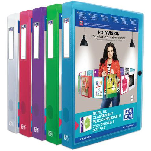 Boite polyvision assorti - lot de 8 - Oxford