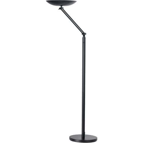 Lampadaire Varialux Led noir articule prise europe - Unilux