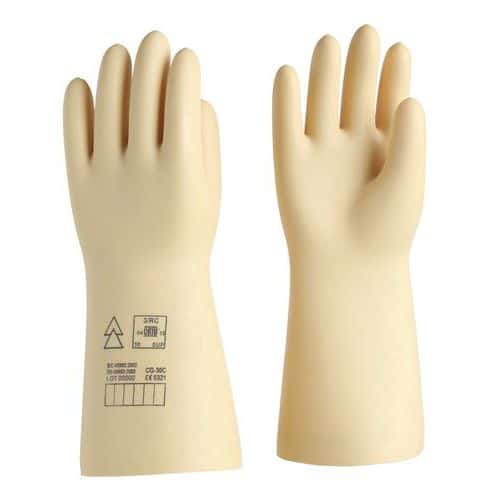 Gants isolant électrique classe 0 1000V AC - Catu