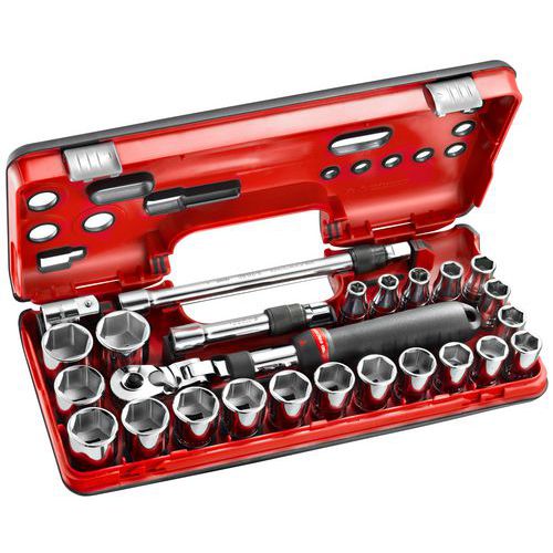 Coffret DBOX cliquet extensible 1/2” et douilles - SXL.DBOX3