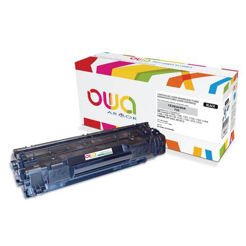 Toner standaard capaciteit geschikt voor HP 85A Black - OWA