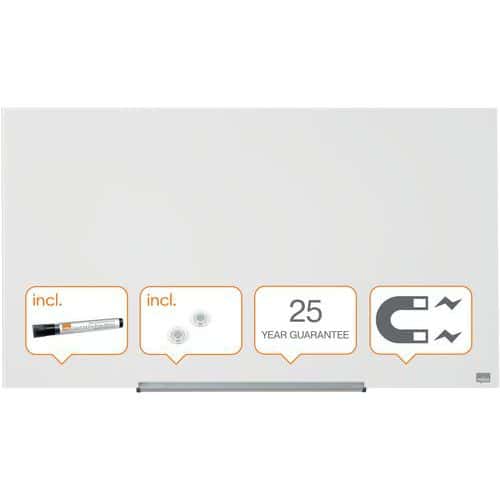 Magnetisch whiteboard van glas - Impression Pro - Nobo