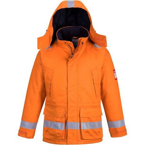 Winterjas Antistatische FR59 Oranje Portwest