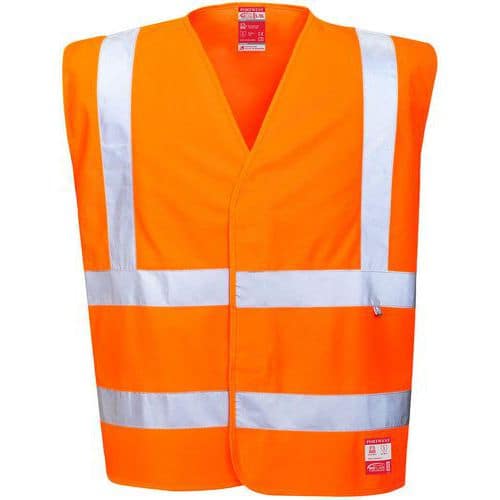 Gilet haute-visibilité flamme résistant FR71 - Portwest