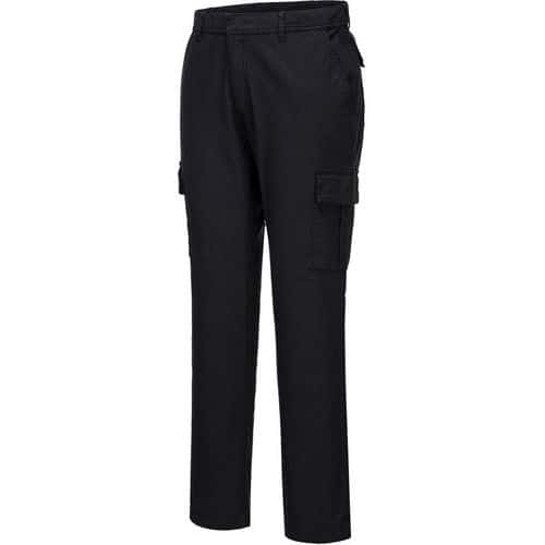 Stretchbroek Combat Slim Fit Zwart S231 Portwest