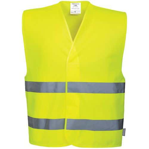 Vest Two Band Hi-Vis Geel C474 Portwest