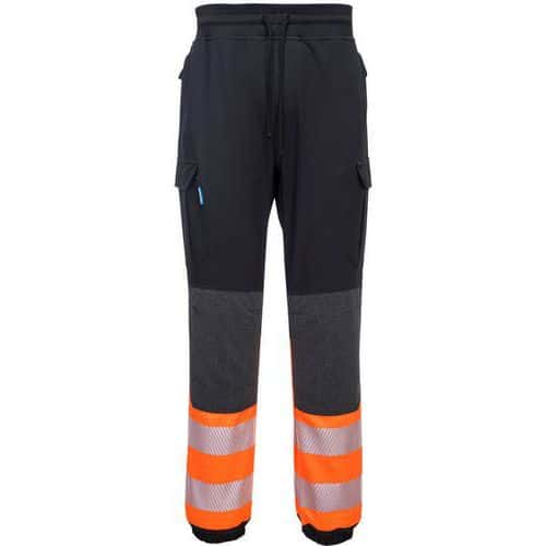 Broek Flexi Hi-Vis Zwart/oranje KX341 Portwest