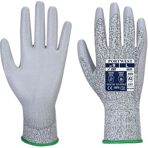 Handschoen snijbestenig PU handpalm Grijs A620 Portwest