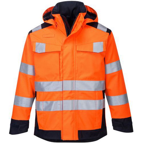 Veste de pluie Modaflame arc électrique MV70 - Portwest