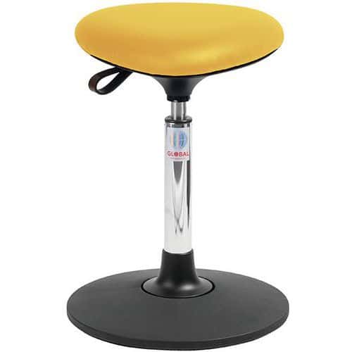 Tabouret Sway assise Tria - Imitation cuir - Bas - Global Professional Seating