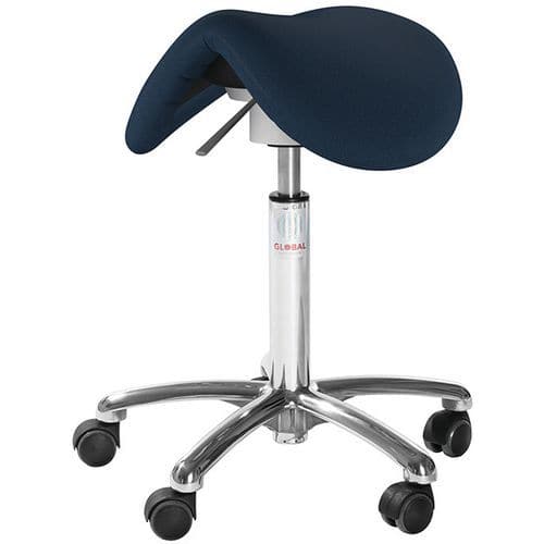 Stoel zadel Mini Flexmatic laag model Cura - Global Professional Seating