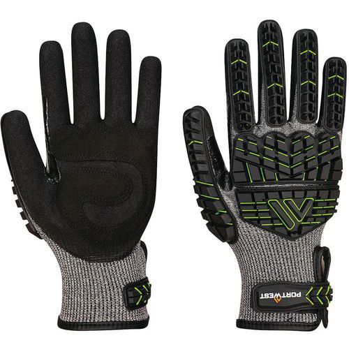 Handschoen Nitril Schuim Impact VHR15 - Portwest