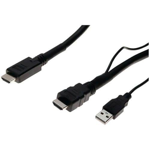 Kabel 10 m HDMI 2.0 HighSpeed 18 Gbps en chipset