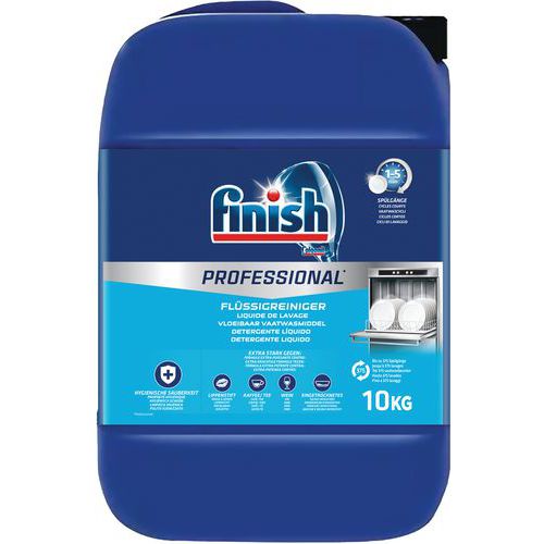 Vloeibaar vaatwasmiddel Finish Professional - Fles 10 l