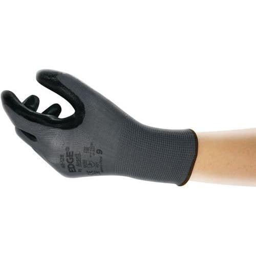 Gants à enduction nitrile Edge 48-128 - Gris - Ansell