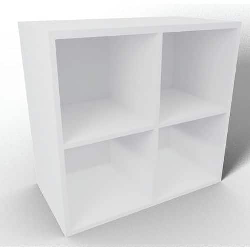 Locker 4 vakken H 75,5 x B 80,7 x D 43,2 cm Camille - Eol