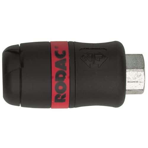 Raccord ISO 6 filetage femelle 1/4 - Rodac