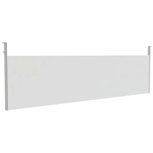 Voile de fond blanc pour bureau X4