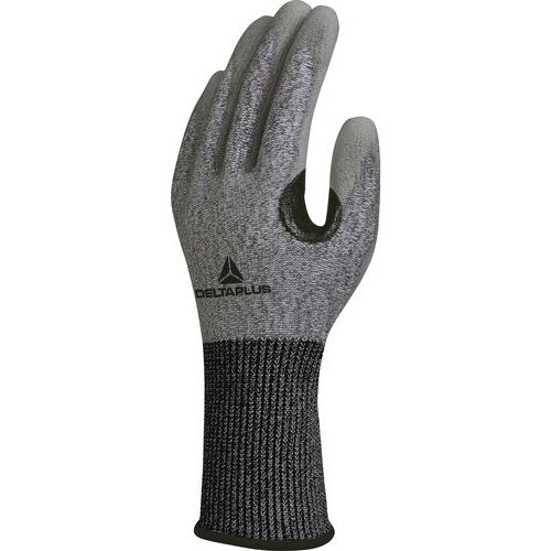 Gants tricot softnocut paume enduite PU  renfort pouce jauge 13