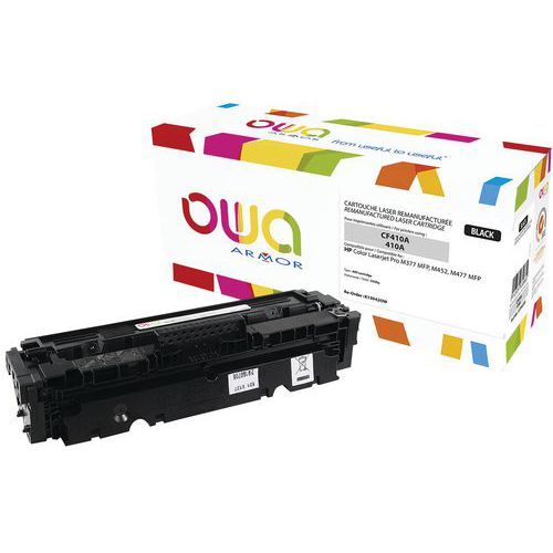 Toner refurbished HP CF410A Zwart - OWA