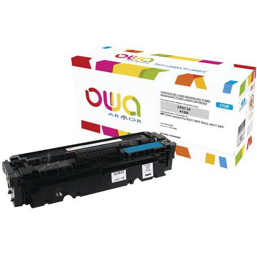 Toner refurbished HP CF411A Cyaan - OWA