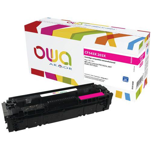 Toner reconditionné HP 203X Magenta - OWA