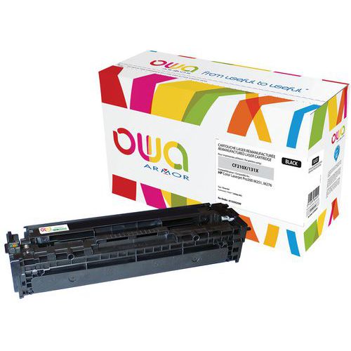 Toner refurbished HP 131X Zwart - OWA