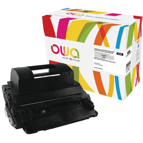 Toner reconditionné HP 81X Black - OWA