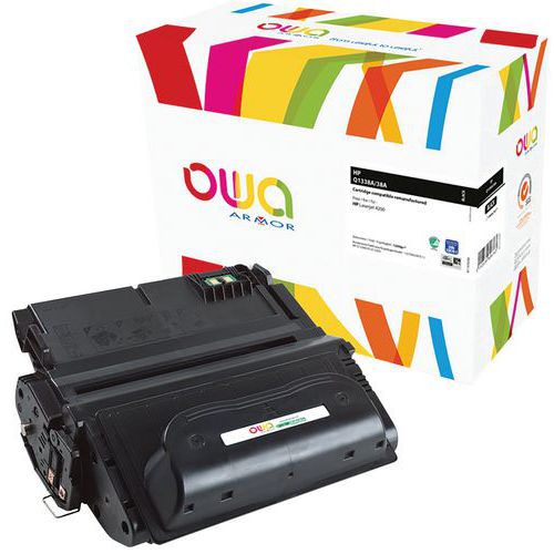 Toner refurbished HP 38A Zwart - OWA