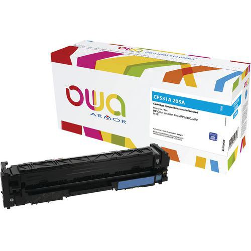 Toner refurbished HP 205A Cyaan - OWA