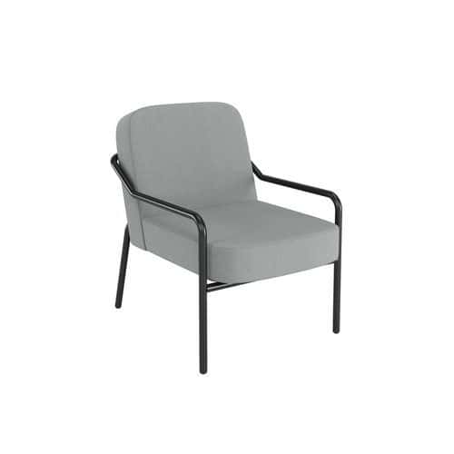 Fauteuil Medso, ronde rugleuning, voor binnen - Maat M - Meet by Paperflow