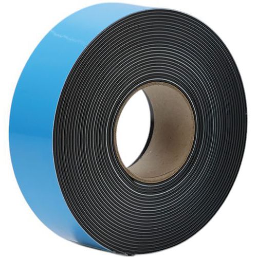 Zelfklevende magneetstrip op rol 10 m x 60 mm - Manutan Expert