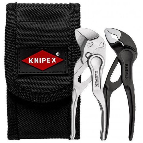 Jeu de pince Cobra XS et pince clé XS - Knipex