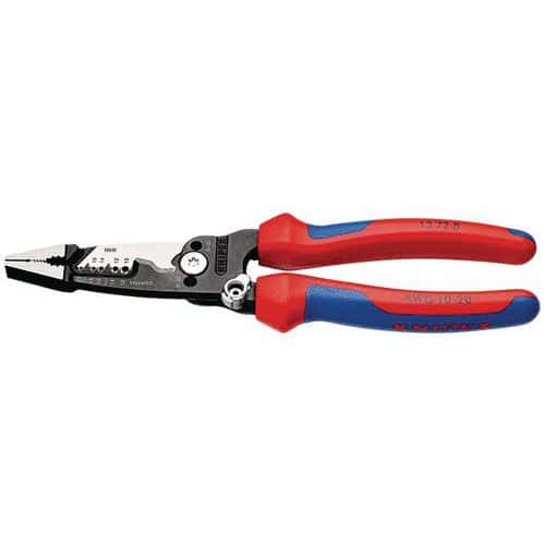 Pince multifonction pour câbles AWG et filetages UNC -Knipex