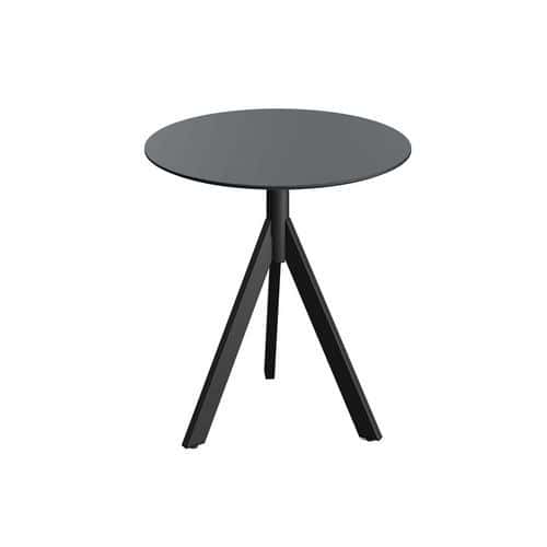 Infinity Tripod bistro-tafel - onderstel + HPL-blad - Veba