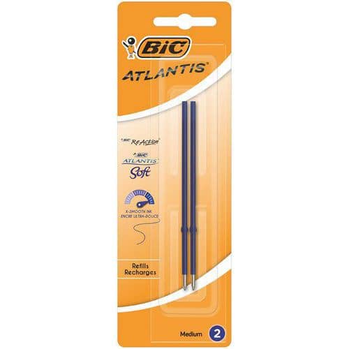 Navulling Bic Atlantis Soft - set van 2 - Bic