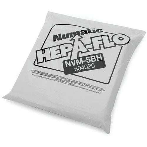 Sac hepaflo de 10 pièces modèle 750 - Numatic