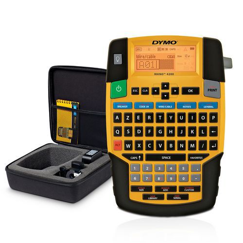 Etiketteermachinekit Rhino 4200 Azerty - Dymo