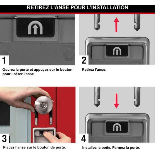 Boîte à clés à combinaison nº5424 - Master Lock